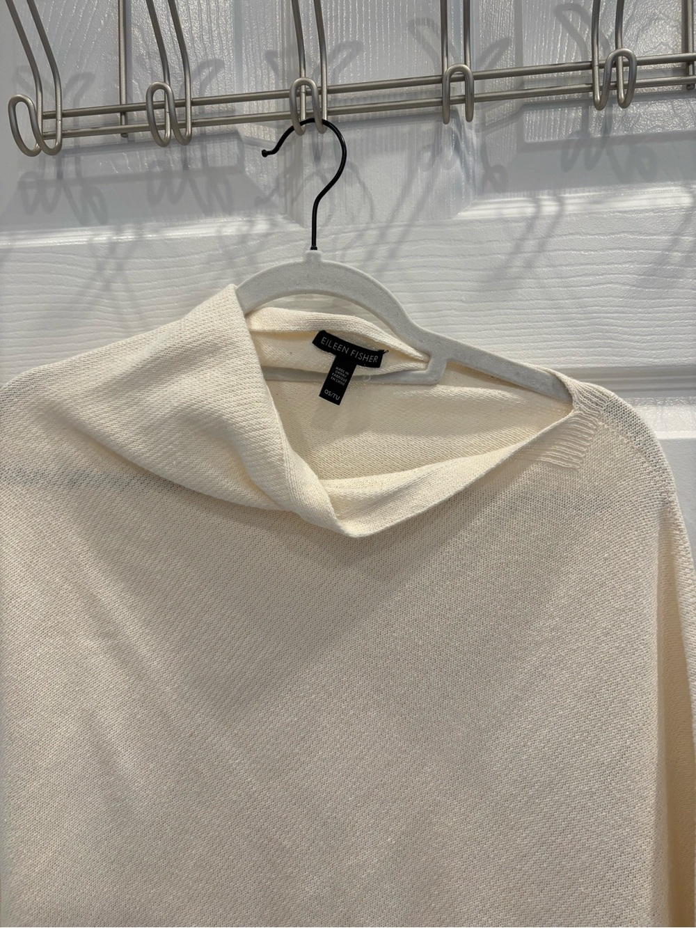 Eileen Fisher Draped Poncho - Picture 4 of 7